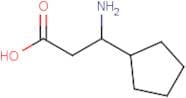 3-Amino-3-cyclopentylpropanoic acid