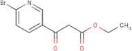 Ethyl 3-(6-Bromo-3-pyridinyl)-3-oxopropanoate