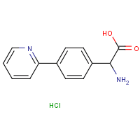 2-Amino-2-[4-(2-pyridyl)phenyl]acetic acid hydrochloride