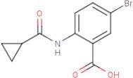 5-Bromo-2-[(cyclopropylcarbonyl)amino]benzoic acid