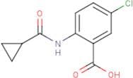 5-Chloro-2-[(cyclopropylcarbonyl)amino]benzoic acid