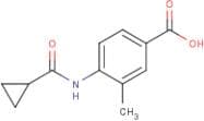4-[(Cyclopropylcarbonyl)amino]-3-methylbenzoic acid