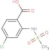 4-Chloro-2-(methylsulfonamido)benzoic acid