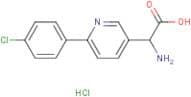 2-Amino-2-[6-(4-chlorophenyl)-3-pyridyl]acetic acid hydrochloride