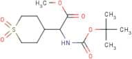 Methyl 2-(Boc-amino)-2-(1,1-dioxo-4-tetrahydrothiopyranyl)acetate