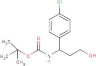 3-(Boc-amino)-3-(4-chlorophenyl)-1-propanol