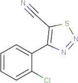 4-(2-Chlorophenyl)-1,2,3-thiadiazole-5-carbonitrile