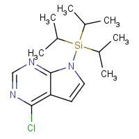 4-Chloro-7-(triisopropylsilyl)-7H-pyrrolo[2,3-d]pyrimidine