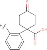 4-Oxo-1-(o-tolyl)cyclohexanecarboxylic acid