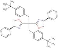 1,3-Bis[4-(tert-butyl)phenyl]-2,2-Bis[(S)-4-phenyl-4,5-dihydro-2-oxazolyl]propane
