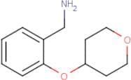 1-[2-[(Tetrahydropyran-4-yl)oxy]phenyl]methylamine