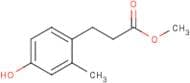 Methyl 3-(4-Hydroxy-2-methylphenyl)propanoate