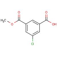 3-Chloro-5-(methoxycarbonyl)benzoic acid