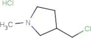 3-(Chloromethyl)-1-methylpyrrolidine hydrochloride