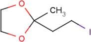 2-(2-Iodoethyl)-2-methyl-1,3-dioxolane