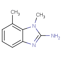 2-Amino-1,7-dimethylbenzimidazole
