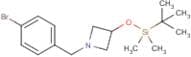 1-(4-Bromobenzyl)-3-[(tert-butyldimethylsilyl)oxy]azetidine