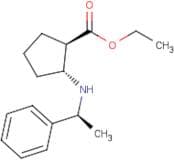 Ethyl (1R,2R)-2-[[(S)-1-Phenylethyl]amino]cyclopentanecarboxylate