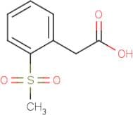 2-[2-(Methylsulfonyl)phenyl]acetic acid