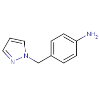 4-[(1-Pyrazolyl)methyl]aniline