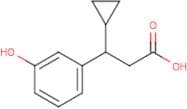 3-Cyclopropyl-3-(3-hydroxyphenyl)propanoic acid