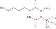 N-Boc-6-hydroxy-DL-norleucine Methyl Ester