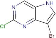 7-Bromo-2-chloro-5H-pyrrolo[3,2-d]pyrimidine