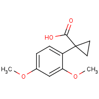 1-(2,4-Dimethoxyphenyl)cyclopropanecarboxylic acid