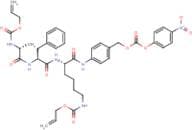 Aloc-D-Ala-Phe-Lys(Aloc)-PAB-PNP
