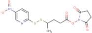 2,5-dioxopyrrolidin-1-yl 4-((5-nitropyridin-2-yl)disulfanyl)pentanoate