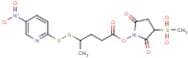 3-(methylsulfonyl)-2,5-dioxopyrrolidin-1-yl 4-((5-nitropyridin-2-yl)disulfanyl)pentanoate