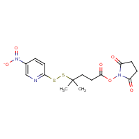 2,5-dioxopyrrolidin-1-yl 4-methyl-4-((5-nitropyridin-2-yl)disulfanyl)pentanoate