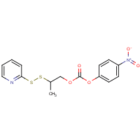 4-nitrophenyl 2-(pyridin-2-yldisulfanyl)propyl carbonate
