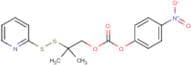 2-methyl-2-(pyridin-2-yldisulfanyl)propyl 4-nitrophenyl carbonate