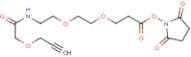 2,5-dioxopyrrolidin-1-yl 11-oxo-4,7,13-trioxa-10-azahexadec-15-yn-1-oate