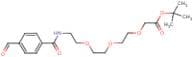 tert-butyl 1-(4-formylphenyl)-1-oxo-5,8,11-trioxa-2-azatridecan-13-oate