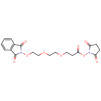 2,5-dioxopyrrolidin-1-yl 3-(2-(2-(1,3-dioxoisoindolin-2-yloxy)ethoxy)ethoxy)propanoate