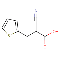 2-Cyano-3-(2-thienyl)propanoic acid