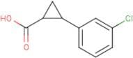 2-(3-Chlorophenyl)cyclopropanecarboxylic acid