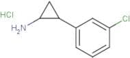 2-(3-Chlorophenyl)cyclopropylamine hydrochloride