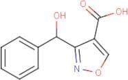 3-[Hydroxy(phenyl)methyl]isoxazole-4-carboxylic acid