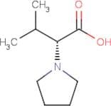 (R)-3-Methyl-2-(1-pyrrolidinyl)butyric acid