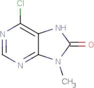 6-Chloro-9-methyl-7H-purin-8(9H)-one