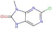 2-Chloro-9-methyl-7H-purin-8(9H)-one