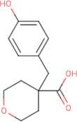 4-(4-Hydroxybenzyl)tetrahydropyran-4-carboxylic acid