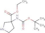 Ethyl 3-(Boc-amino)pyrrolidine-3-carboxylate