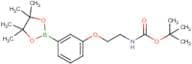 3-[2-(Boc-amino)ethoxy]phenylboronic acid Pinacol Ester