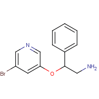 β-[(5-Bromo-3-pyridyl)oxy]phenethylamine