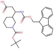 3-(Fmoc-amino)-3-(1-Boc-3-piperidyl)propanoic acid