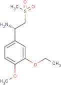 (S)-1-(3-Ethoxy-4-methoxyphenyl)-2-(methylsulfonyl)ethanamine
